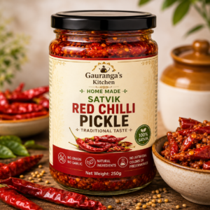 Satvik Homemade Red Chilli Pickle